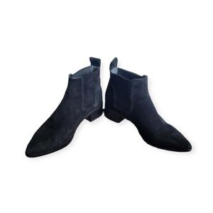 Dolce Vita Charcoal Suede Booties